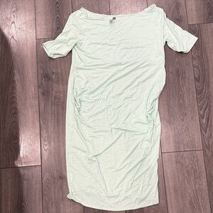 ASOS Maternity Mint Green Midi Dress